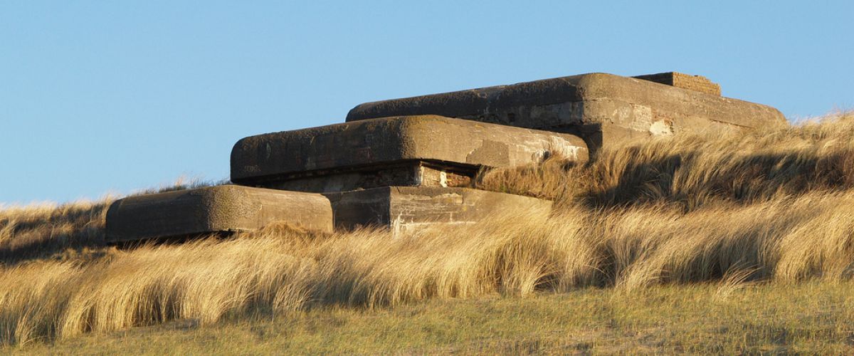 Bunker in de duinen