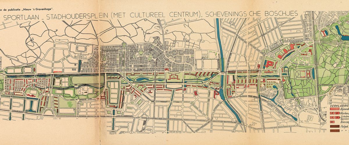 Dudok’s post-war reconstruction plan