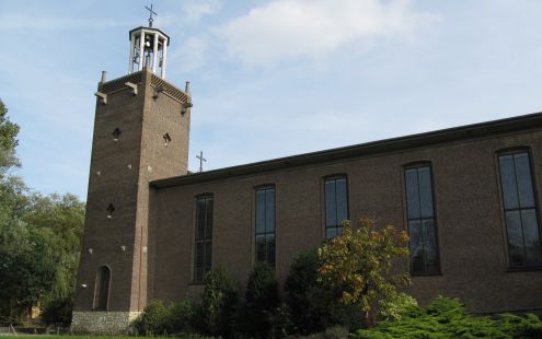 De kerk heeft een nieuwe plek gekregen